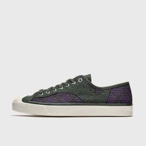 Converse CxC PATCHWORK JACK PURCELL RALLY OX DEEP LICHEN GREEN/BLACK/WHITE